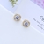 Picture of Luxury Copper or Brass Stud Earrings with Fast Shipping