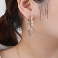 Picture of Luxury Big Big Hoop Earrings with Beautiful Craftmanship