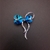 Picture of Popular Swarovski Element Blue Brooche