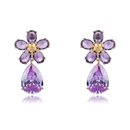 Picture of Reasonably Priced Gold Plated Luxury Dangle Earrings from Reliable Manufacturer