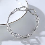 Picture of Unique Small 999 Sterling Silver Fashion Bangle