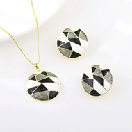 Picture of Funky Classic Gold Plated 2 Piece Jewelry Set