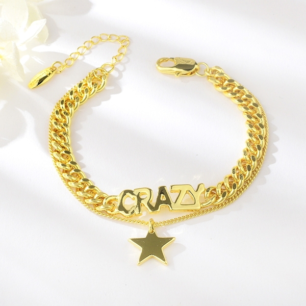 Picture of Pretty Small Zinc Alloy Fashion Bracelet