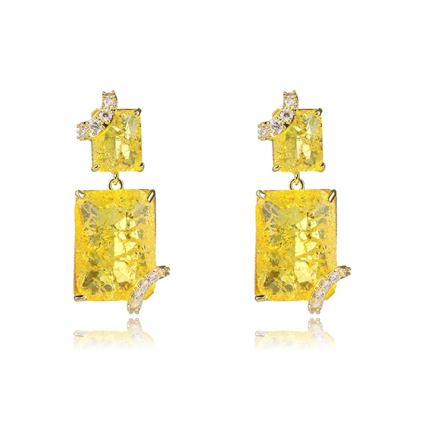 Picture of Luxury Gold Plated Dangle Earrings Online Only