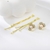 Picture of Delicate White Dangle Earrings with Speedy Delivery