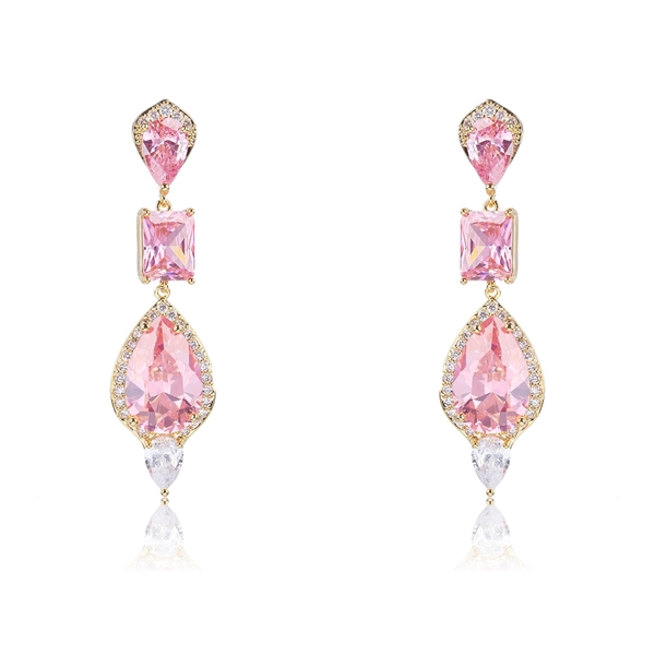 Picture of Luxury Gold Plated Dangle Earrings at Unbeatable Price