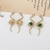 Picture of Attractive Yellow Copper or Brass Dangle Earrings For Your Occasions