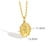 Picture of Featured Gold Plated Copper or Brass Pendant Necklace with Full Guarantee