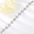 Picture of Platinum Plated Small Fashion Bracelet at Super Low Price