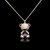 Picture of Recommended Purple Swarovski Element Pendant Necklace from Top Designer