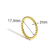 Picture of Cheap Copper or Brass Gold Plated Fashion Ring in Bulk