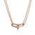 Picture of Small Zinc Alloy Pendant Necklace of Original Design