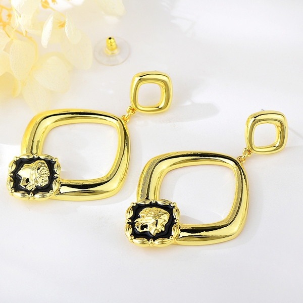 Picture of Good Plain Black Dangle Earrings