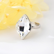 Picture of China Zinc-Alloy Swarovski Element Fashion Rings