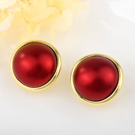 Picture of Irresistible Gold Plated Medium Stud Earrings As a Gift