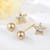 Picture of Nice Cubic Zirconia Gold Plated Dangle Earrings