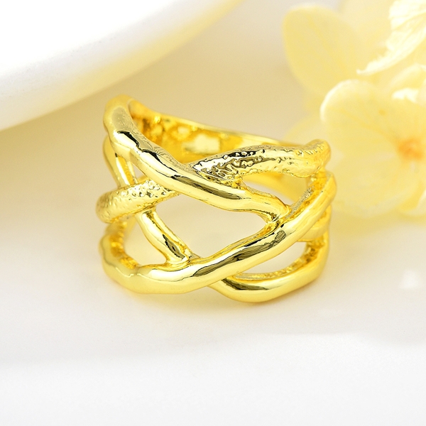 Picture of Fast Selling Gold Plated Dubai Fashion Ring from Editor Picks