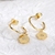 Picture of Purchase Gold Plated Cubic Zirconia Dangle Earrings Exclusive Online