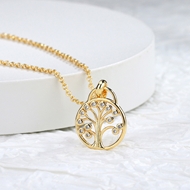 Picture of Most Popular Cubic Zirconia Copper or Brass Pendant Necklace