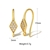 Picture of Bulk Gold Plated Copper or Brass Small Hoop Earrings Exclusive Online