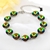 Picture of New Season Green Platinum Plated Fashion Bracelet with Full Guarantee