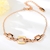 Picture of Buy Rose Gold Plated Zinc Alloy Fashion Bangle with Low Cost