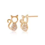 Picture of Fashionable Small Delicate Stud Earrings