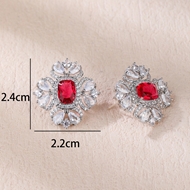 Picture of Nice Cubic Zirconia Big Big Stud Earrings