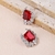 Picture of Good Cubic Zirconia Big Big Stud Earrings