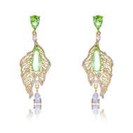 Picture of Affordable Gold Plated Luxury Dangle Earrings for Ladies