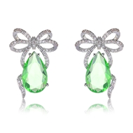 Picture of Luxury Green Dangle Earrings Online Only