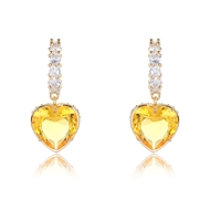 Picture of Distinctive Yellow Gold Plated Dangle Earrings with Low MOQ