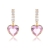 Picture of Inexpensive Copper or Brass Love & Heart Dangle Earrings from Reliable Manufacturer