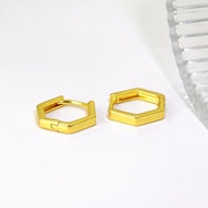 Picture of Hot Selling Gold Plated Small Huggie Earrings from Top Designer