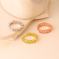 Picture of Distinctive White Small Huggie Earrings with Low MOQ