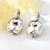 Picture of Eye-Catching White Big Dangle Earrings with Member Discount