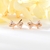 Picture of Bow Cubic Zirconia Big Stud Earrings of Original Design