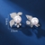 Picture of Origninal Big Platinum Plated Big Stud Earrings