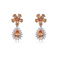 Picture of Luxury Cubic Zirconia Big Stud Earrings at Unbeatable Price