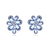 Picture of Luxury Flower Big Stud Earrings in Exclusive Design