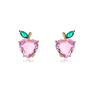 Picture of Delicate Cubic Zirconia Luxury Big Stud Earrings