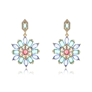 Picture of Luxury Cubic Zirconia Dangle Earrings Online Only