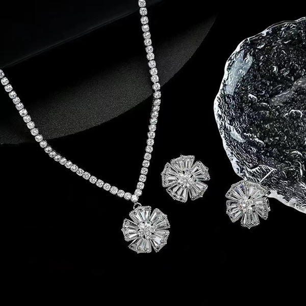 Picture of Unusual Flowers & Plants Luxury 2 Piece Jewelry Set