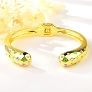 Picture of Pretty Artificial Crystal Zinc Alloy Fashion Bracelet