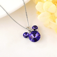 Picture of Fashionable Holiday Cubic Zirconia Pendant Necklace