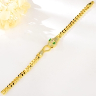 Picture of Low Cost Gold Plated Copper or Brass Fashion Bracelet with Low Cost