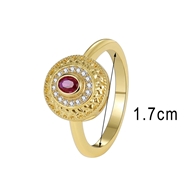 Picture of Low Price Copper or Brass Gold Plated Fashion Ring from Trust-worthy Supplier