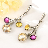 Picture of Stylish Flowers & Plants Zinc Alloy Dangle Earrings