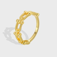 Picture of Delicate Gold Plated Fashion Ring at Unbeatable Price