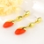 Picture of Designer Gold Plated Classic Dangle Earrings with Easy Return